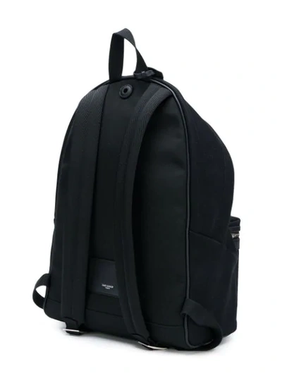 Shop Saint Laurent Sl Playing Cards City Backpack In 1092 Black