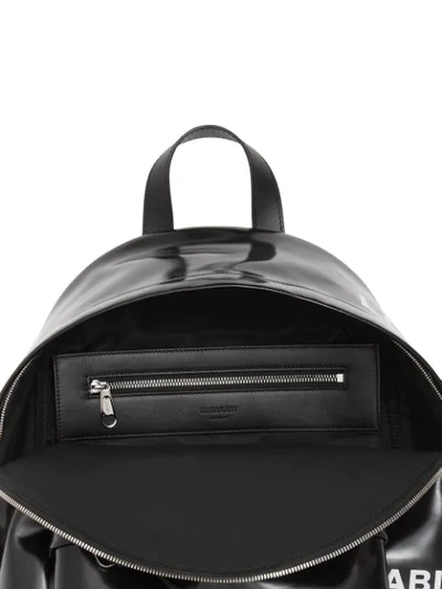 Shop Burberry Horseferry Print Backpack In Black
