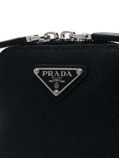 Shop Prada 2vz0399z2 F0002 Leather/ In Black