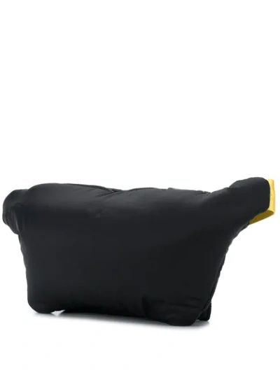 Shop Off-white Puffy Industrial Belt Bag In Black