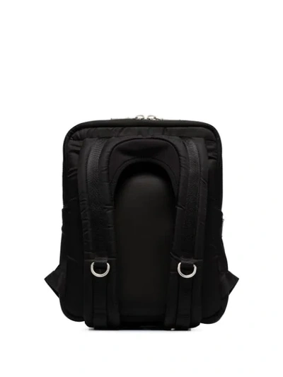 Shop Prada Frankenstein Print Backpack In Black