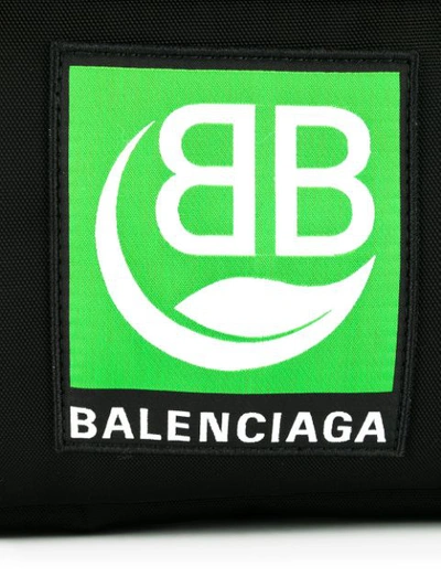 Shop Balenciaga Large Explorer Backpack In Black
