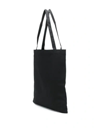 Shop Rick Owens Drkshdw Stripe Detail Shoulder Bag In Black