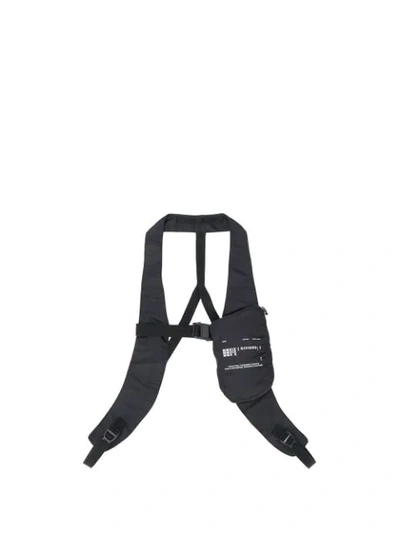 Shop Julius Harness Strap Belt Bag In Black