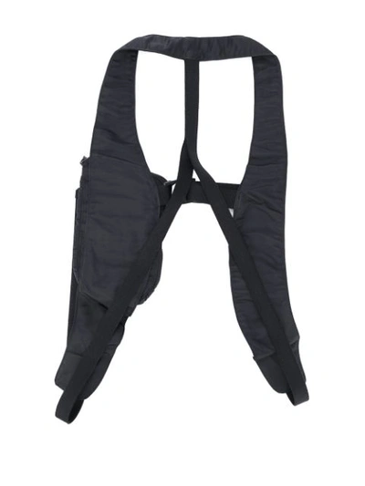 Shop Julius Harness Strap Belt Bag In Black