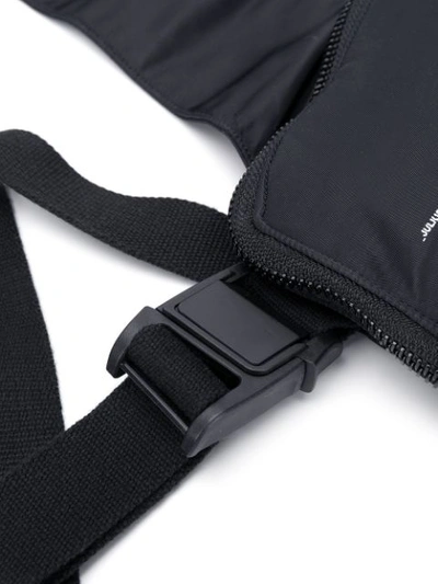 Shop Julius Harness Strap Belt Bag In Black