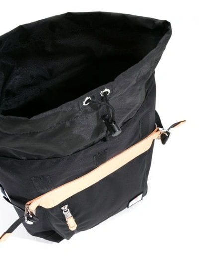 Shop As2ov Hidensity Cordura Nylon Backpack A-02 In Black