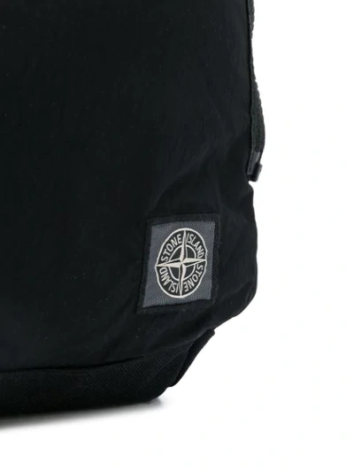Shop Stone Island Utility Backpack In Black