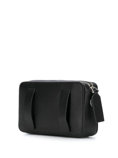 Shop Valentino Vlogo Belt Bag In Black