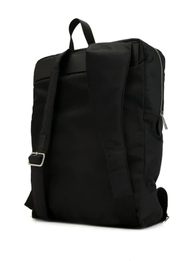 Shop Alexander Mcqueen Harness Rectangular Backpack In Black