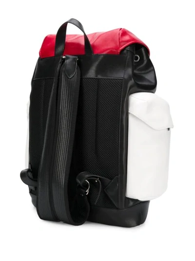 Shop Givenchy Panelled Multi-pocket Backpack In Black