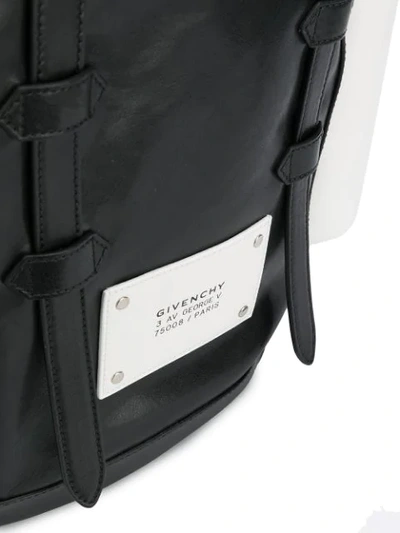 Shop Givenchy Panelled Multi-pocket Backpack In Black