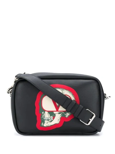 Shop Valentino Garavani X Undercover Gürteltasche Mit Totenkopf In Black