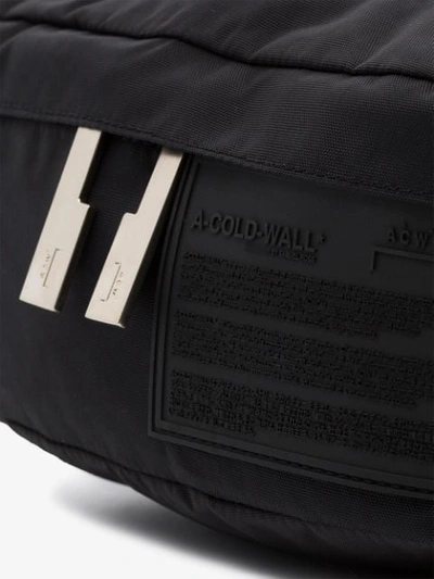 Shop A-cold-wall* Logo Patch Belt Bag In Black
