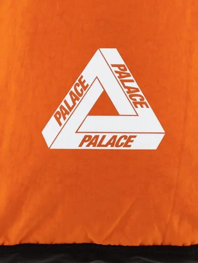 Shop Palace Logo Print Backpack In Black