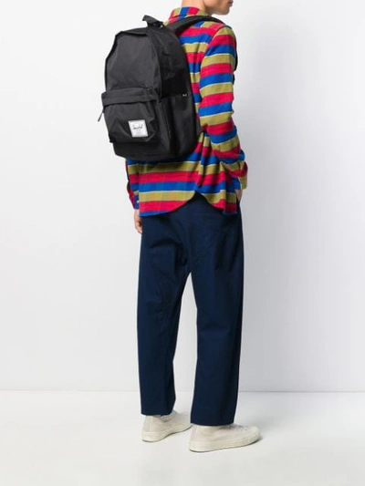 Shop Herschel Supply Co Classic Xl Logo Patch Backpack In Black