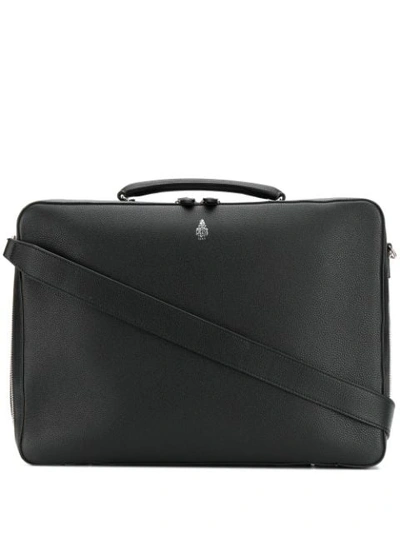 Shop Mark Cross Baker Briefcase In Black