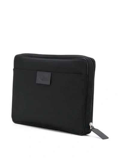 Shop Valentino Garavani 'vring' Clutch - Schwarz In Black