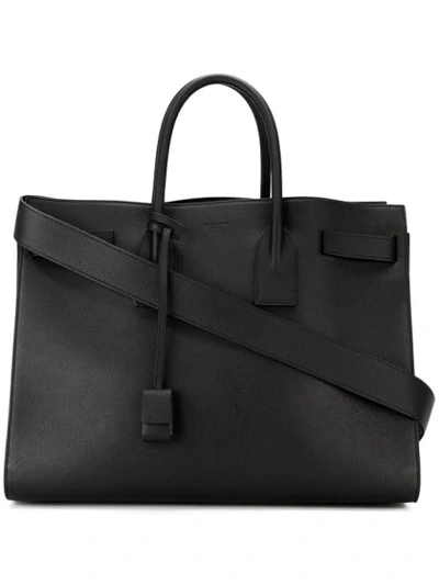 Shop Saint Laurent Large Sac De Jour Tote In Black