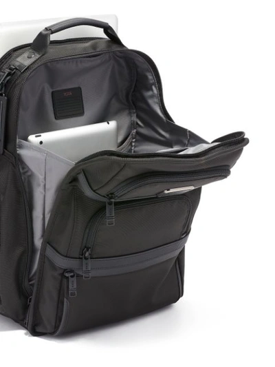 Tumi Multi Pocketed Backpack In Black