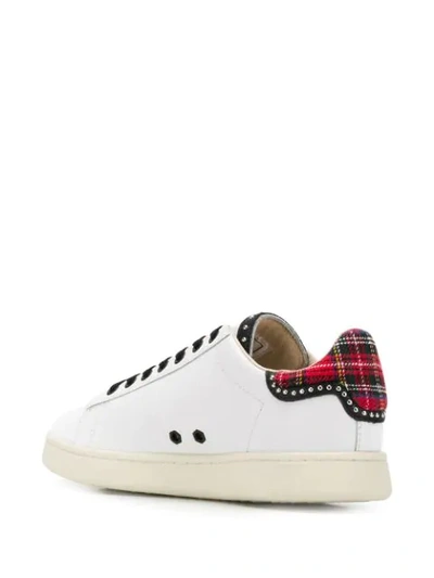 Shop Moa Master Of Arts X Disney Mickey Mouse Patch Sneakers In White