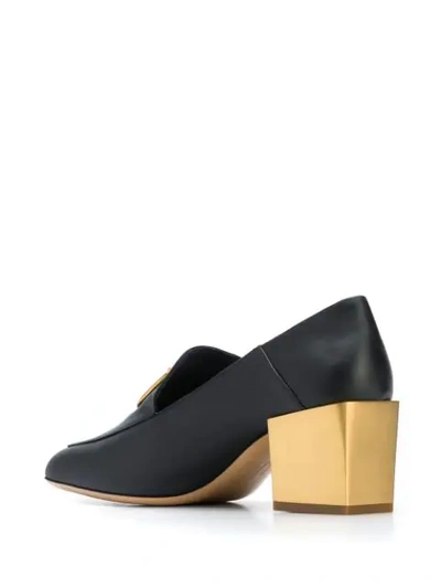 Shop Ferragamo Lana Pumps In Black