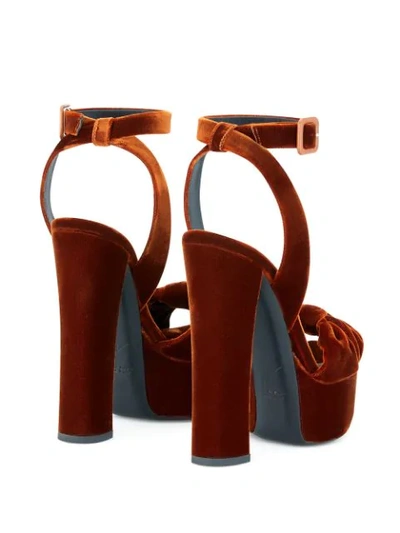 Shop Giuseppe Zanotti Betty Sandals In Brown