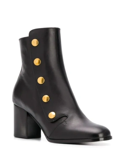 Shop Mulberry Marylebone 70 Ankle Boots In Black