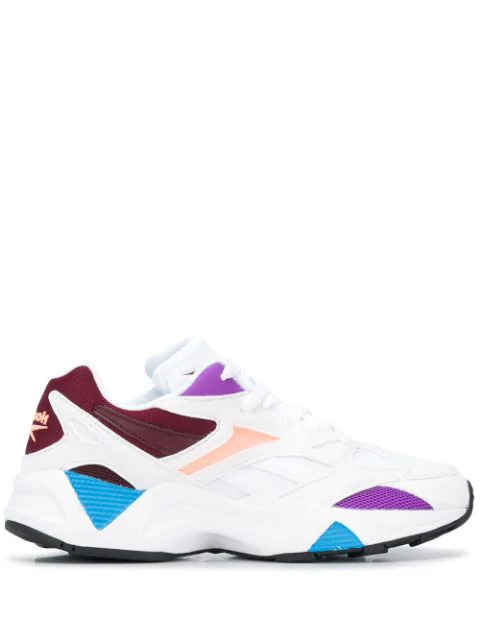 reebok color block shoes