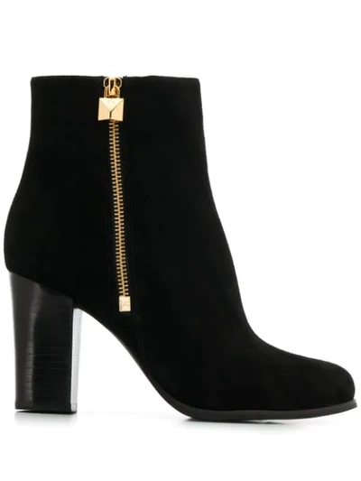 Shop Michael Michael Kors High Heel Ankle Boots In Black