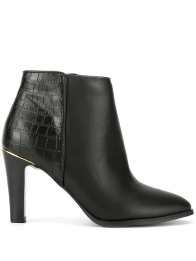 Shop Loveless High Heel Ankle Boots In Black