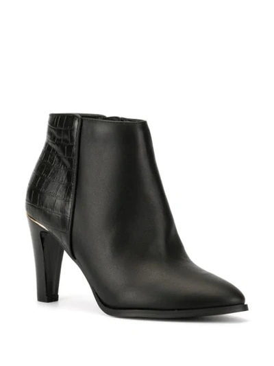 Shop Loveless High Heel Ankle Boots In Black