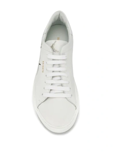 Shop Axel Arigato Side Embroidered Birds Sneakers In White