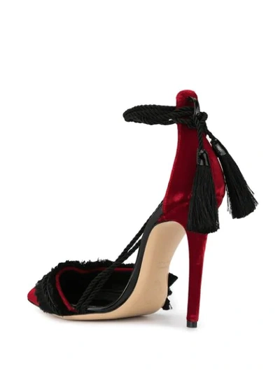 Shop Aleksander Siradekian Anano Tassel Pumps In Red