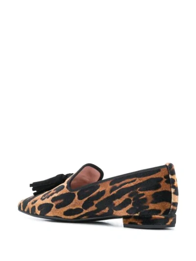 Shop Pretty Ballerinas Loafer Mit Leopardenmuster In Brown