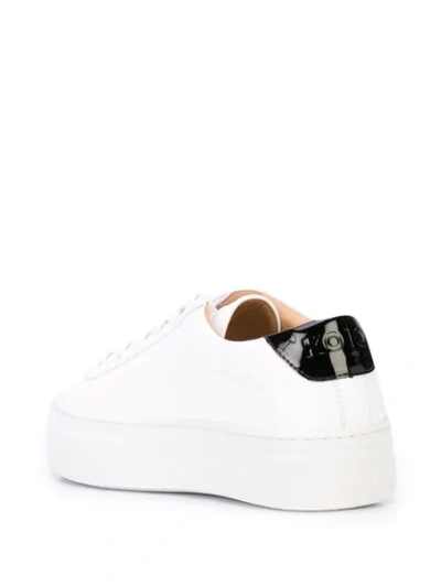 Shop Koio Platform Low Top Sneakers In White