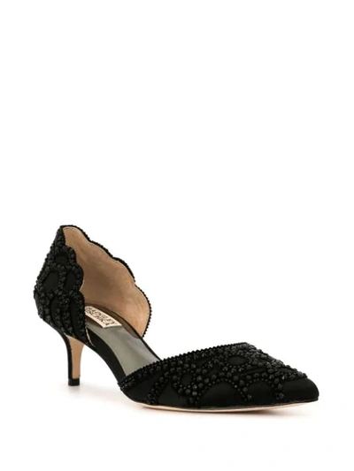 Shop Badgley Mischka Giny Pumps In Black