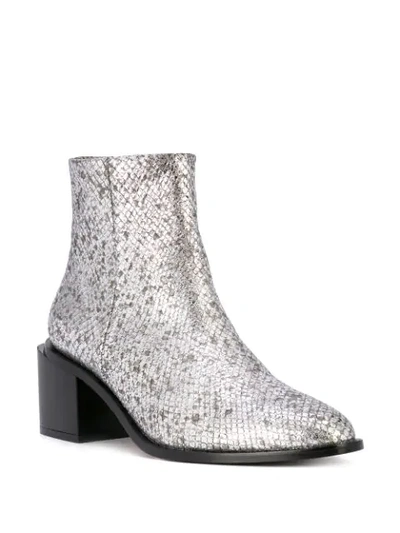 Shop Clergerie Xenia Boots In Silver