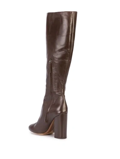 Shop Tabitha Simmons Sophie Knee-length Boots In Brown