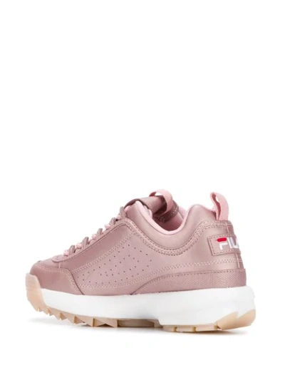 Shop Fila Disruptor Low-top Sneakers In 71s Pink