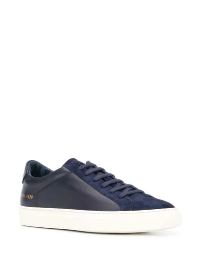 Shop Common Projects Achilles Sneakers In Blue