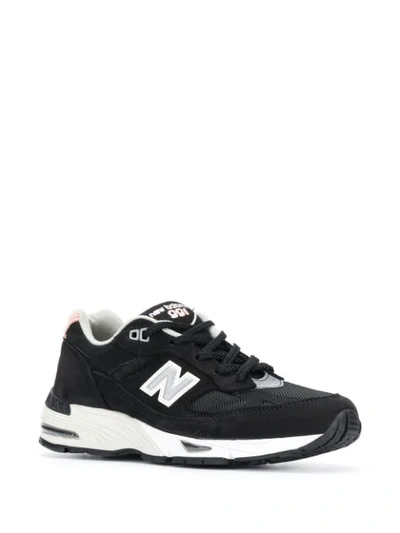 Shop New Balance 991 Low Top Sneakers In Blue