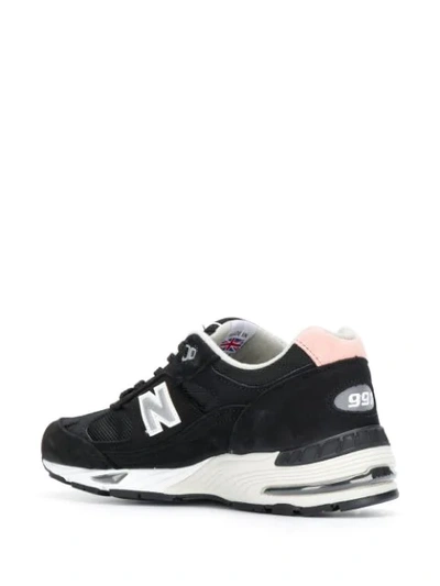 Shop New Balance 991 Low Top Sneakers In Blue
