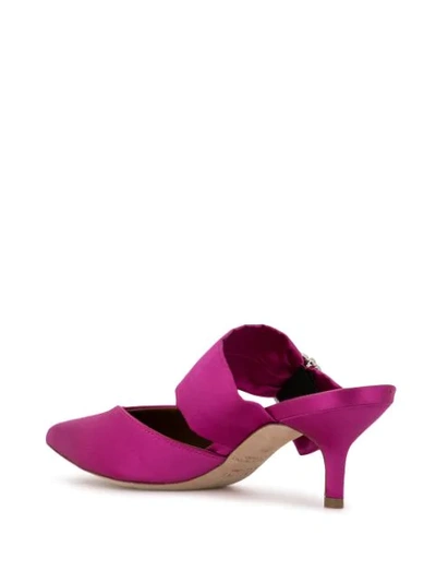 Shop Malone Souliers Maite Crystal Mules In Purple