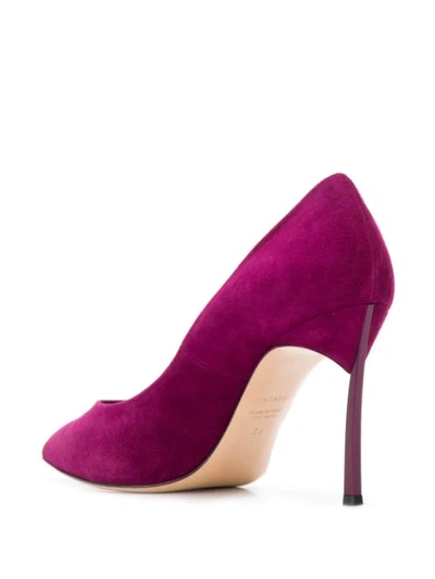 Shop Casadei Blade Heel Pumps In Pink