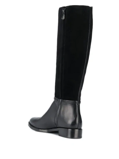 Shop Tory Burch Miller Knee-high Boots In Black
