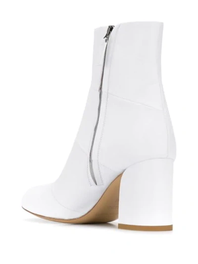Shop Christian Wijnants Abbas Ankle Boots In White