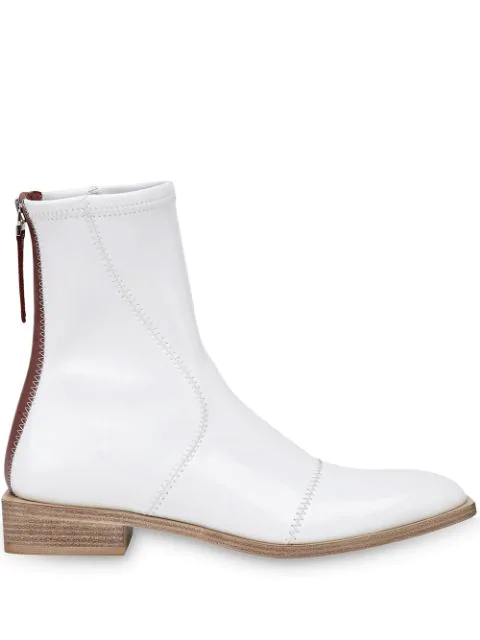 white fendi boots