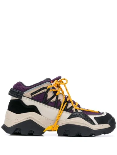 Shop Kenzo Inka Sneakers In Purple