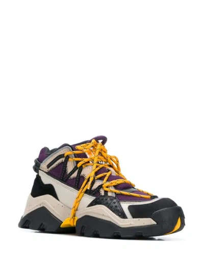 Shop Kenzo Inka Sneakers In Purple